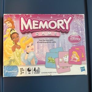 Memory Game: Disney Princesses Edition, Good condition, Has all the pieces